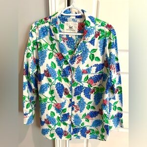 Printfresh Set. Soft Lilac EUC long pajama set size Medium.